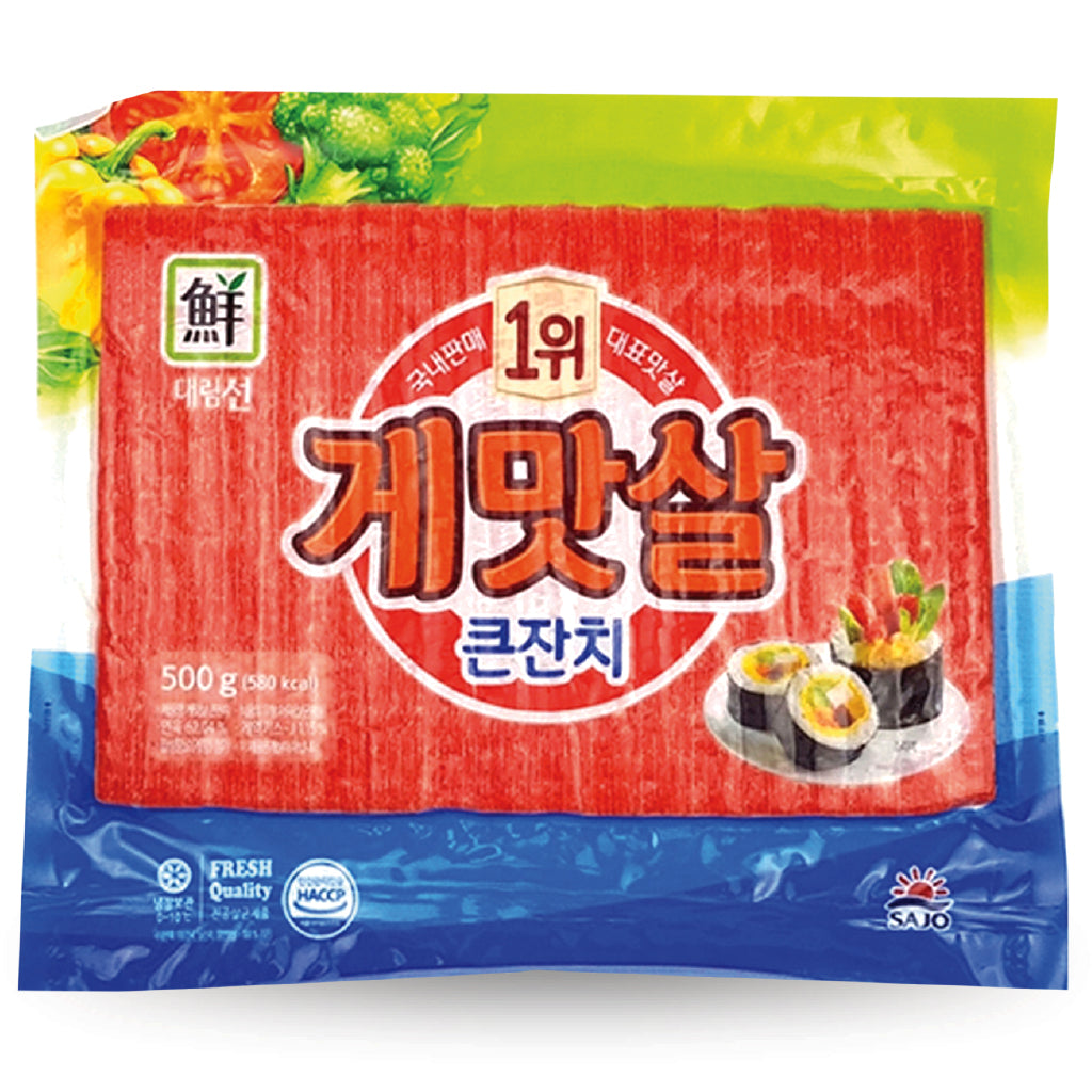 Daelim 500G SJ) Frozen Imitation Crab Meat