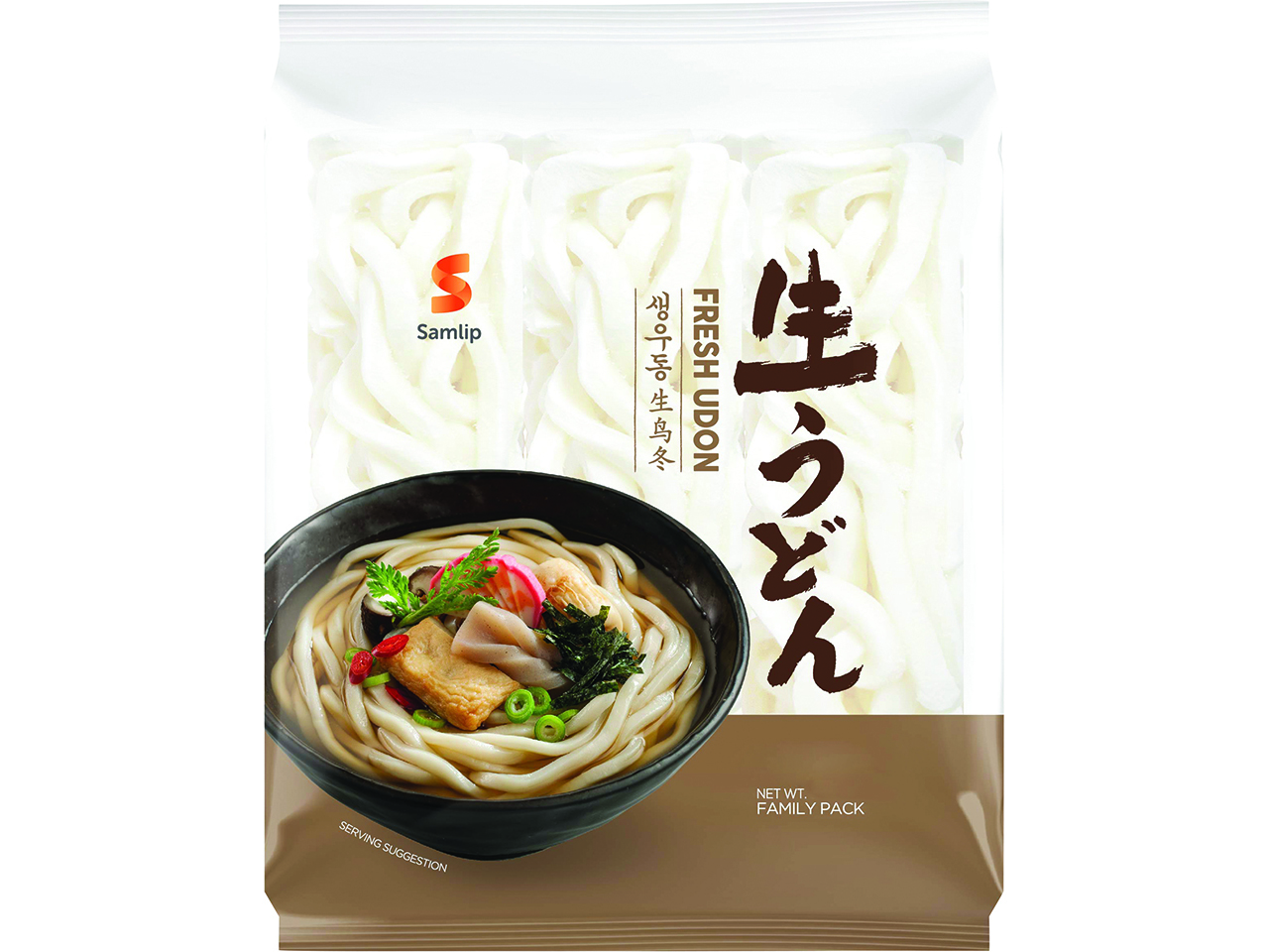 Samlip Fresh Udon 3 Servings 600g