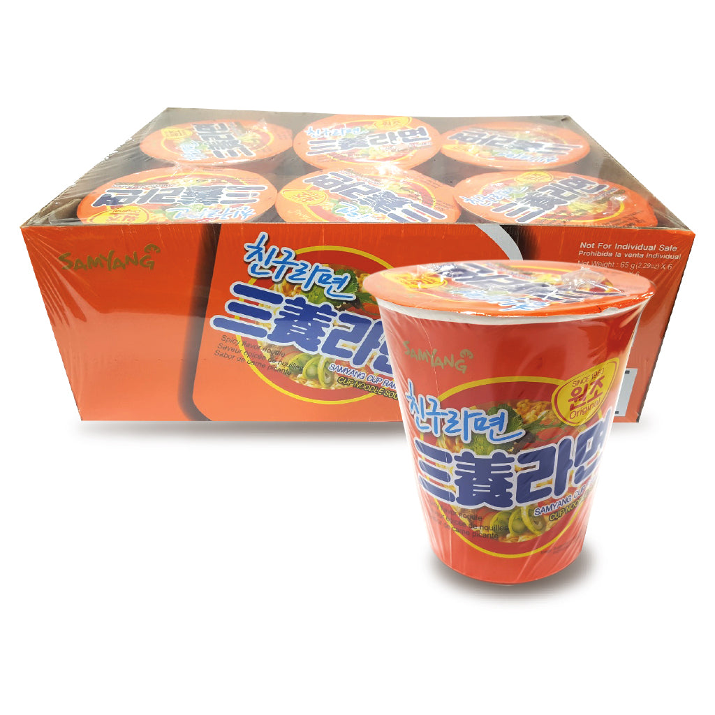 Samyang Cup Ramen (6x65g)