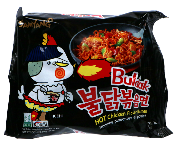Samyang Hot Chicken Flavor Ramen Noodles 140g