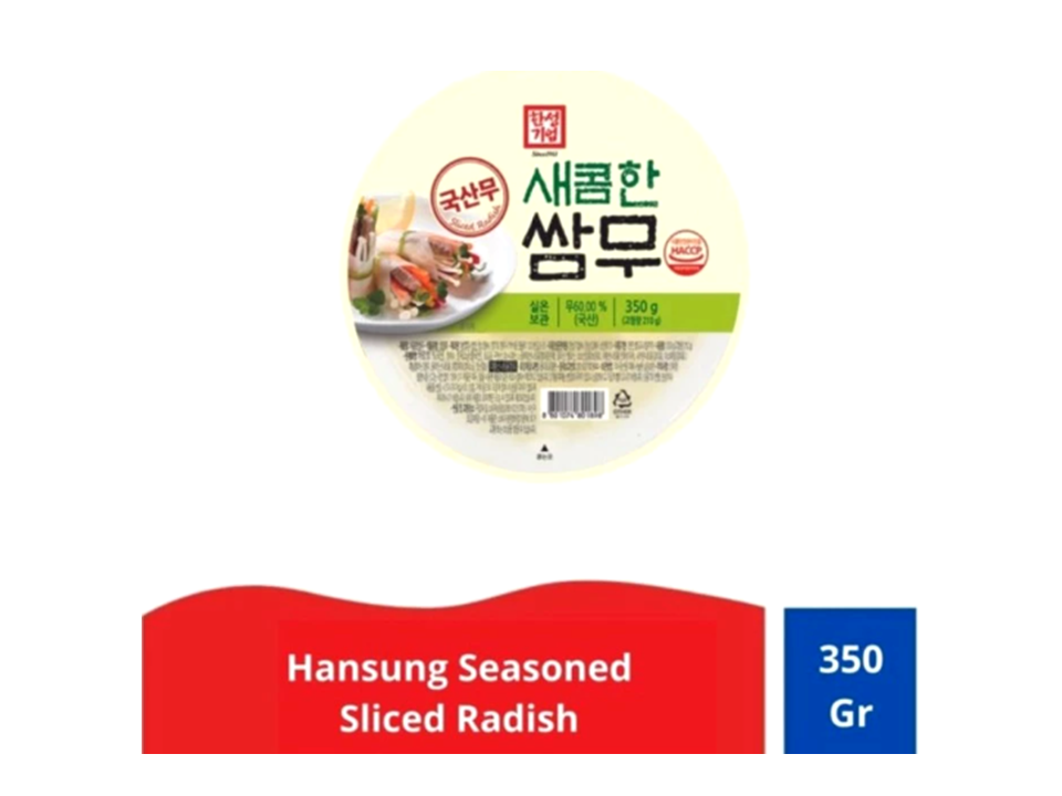 한성 새콤한쌈무 350g 18개 1Box 34,000원