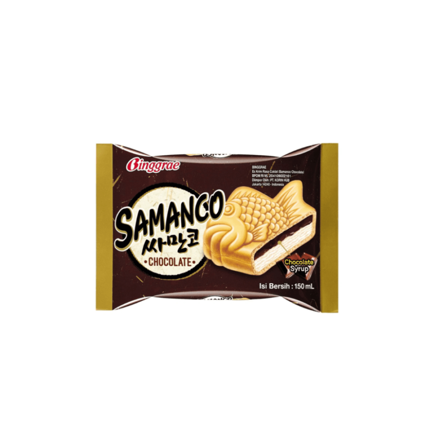 Ice Cream Binggrae Samanco Green Tea 4pk