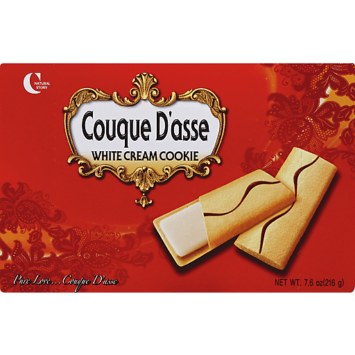 Couque Dasse Cookie, White Cream 7.6 Oz