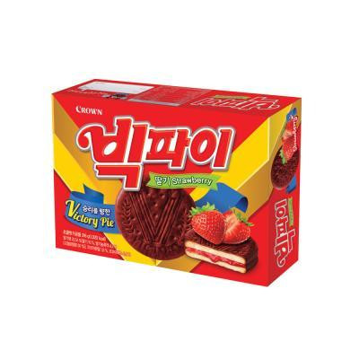 Haitai Crown Vic Pie Strawberry 216g.