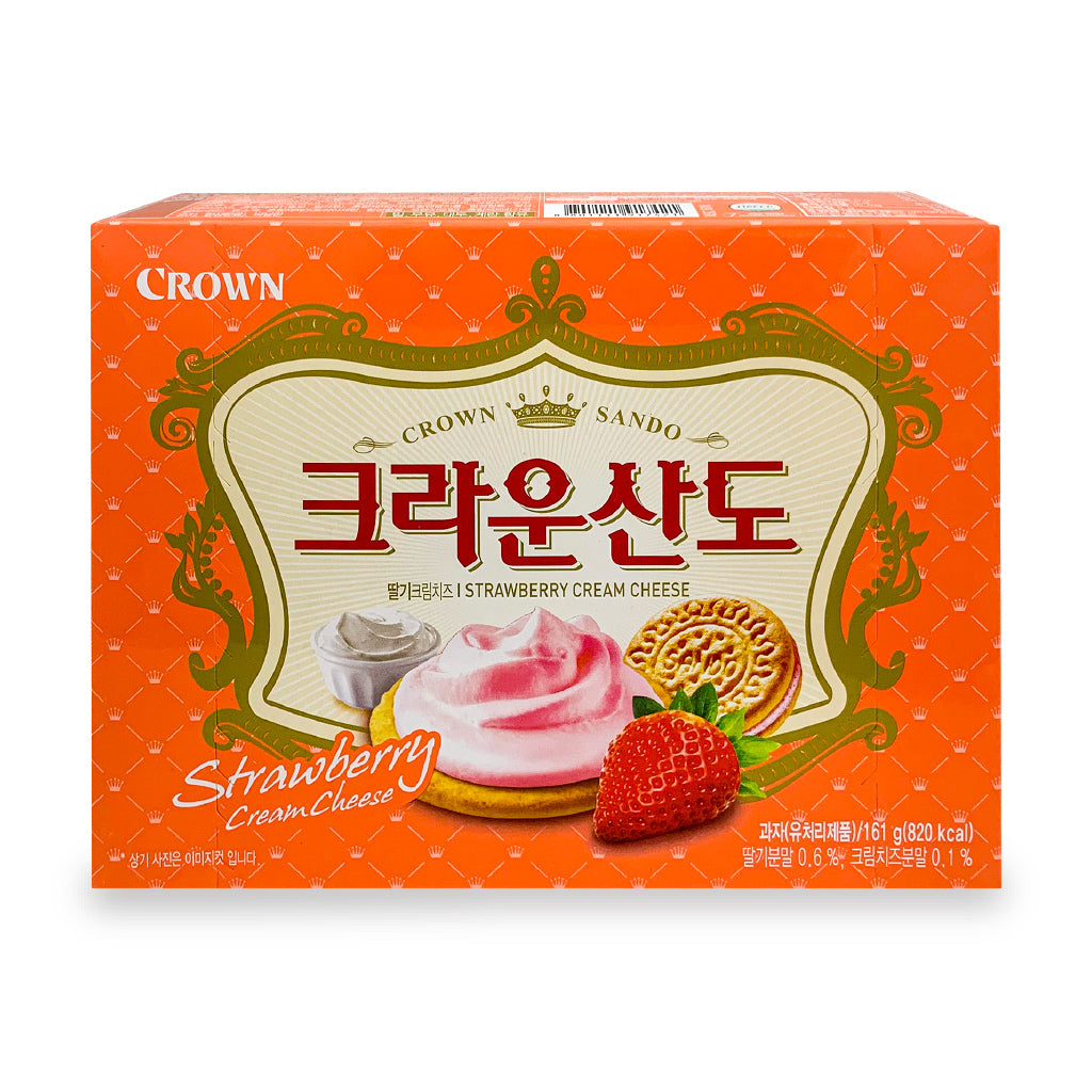 Sando Biscuit Crown Strawberry Cream Cheese 161g