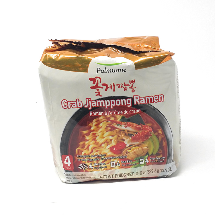 Ca_green Morning Inc / G Pulmuone Non-Fried Crab Seafood Ramen 103g