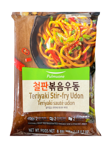 Pulmuone Stir-Fry Udon With Teriyaki Sauce