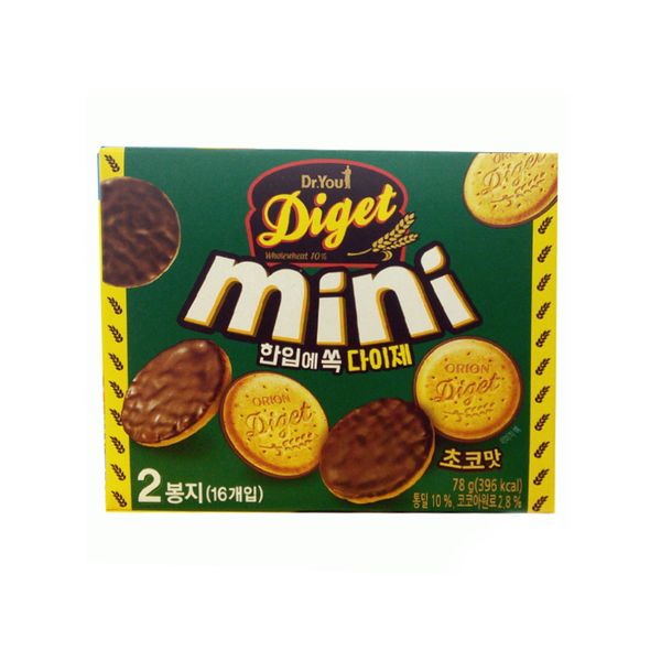 Orion Bánh Diget Chocolate Mini 78G