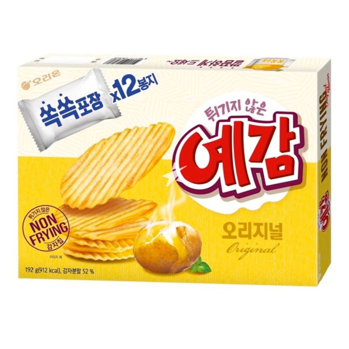 Orion Potato Chips Ye Gam Original Flavour 192g