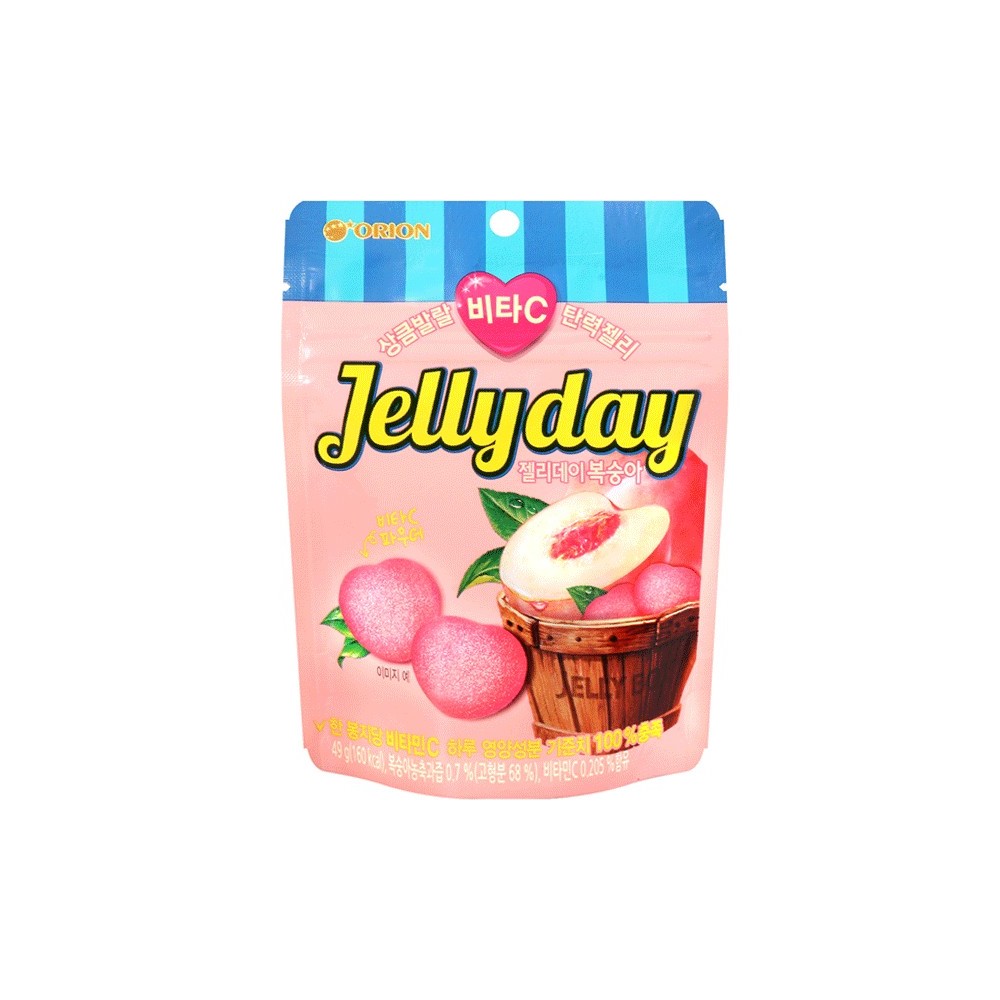 Orion 好丽友Jellyday软糖- 水蜜桃味 49g