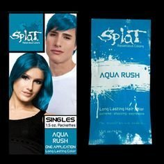 Splat Singles Aqua Rush