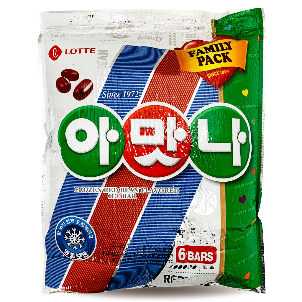70ML*6 LT) Frozen Red Bean Flv Ice Bar