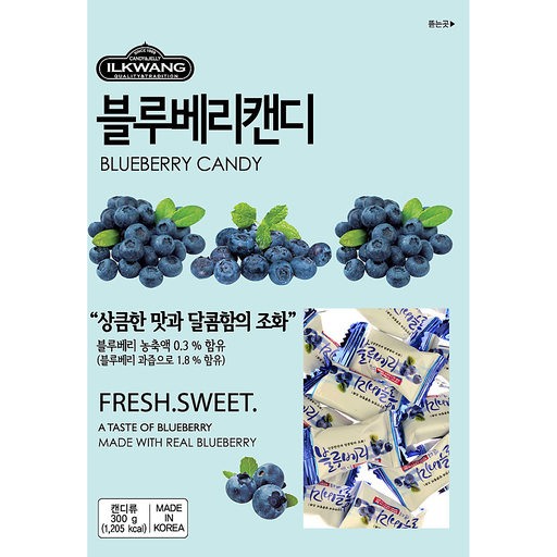 Ilkwang Blueberry Candy