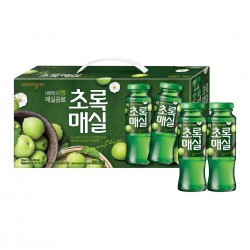 Woongjin Green Plum Drink Pack Of 12x180ml Korean Green