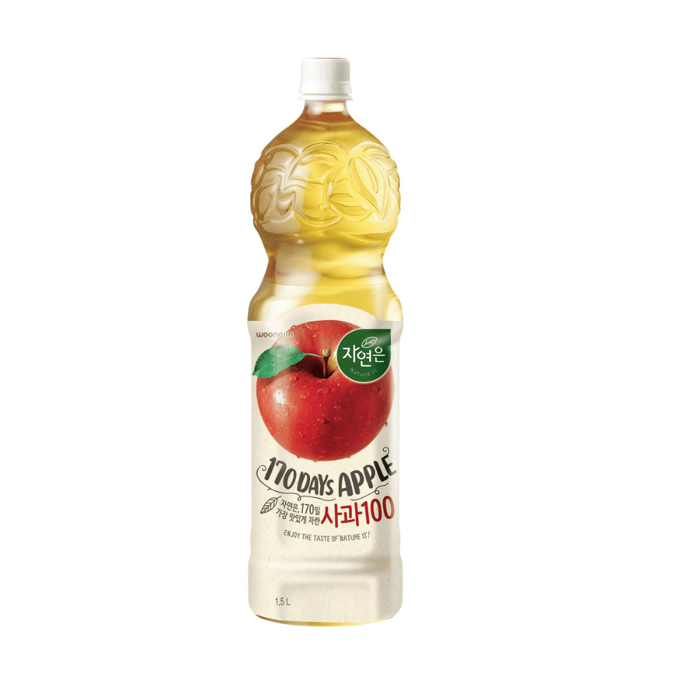 Woongjin WJ Nature Apple/1.5L ទឹកប៉ោម