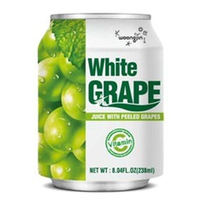 Woongjin Foods Co. Ltd. Juice With Peeled Grapes, White Grape
