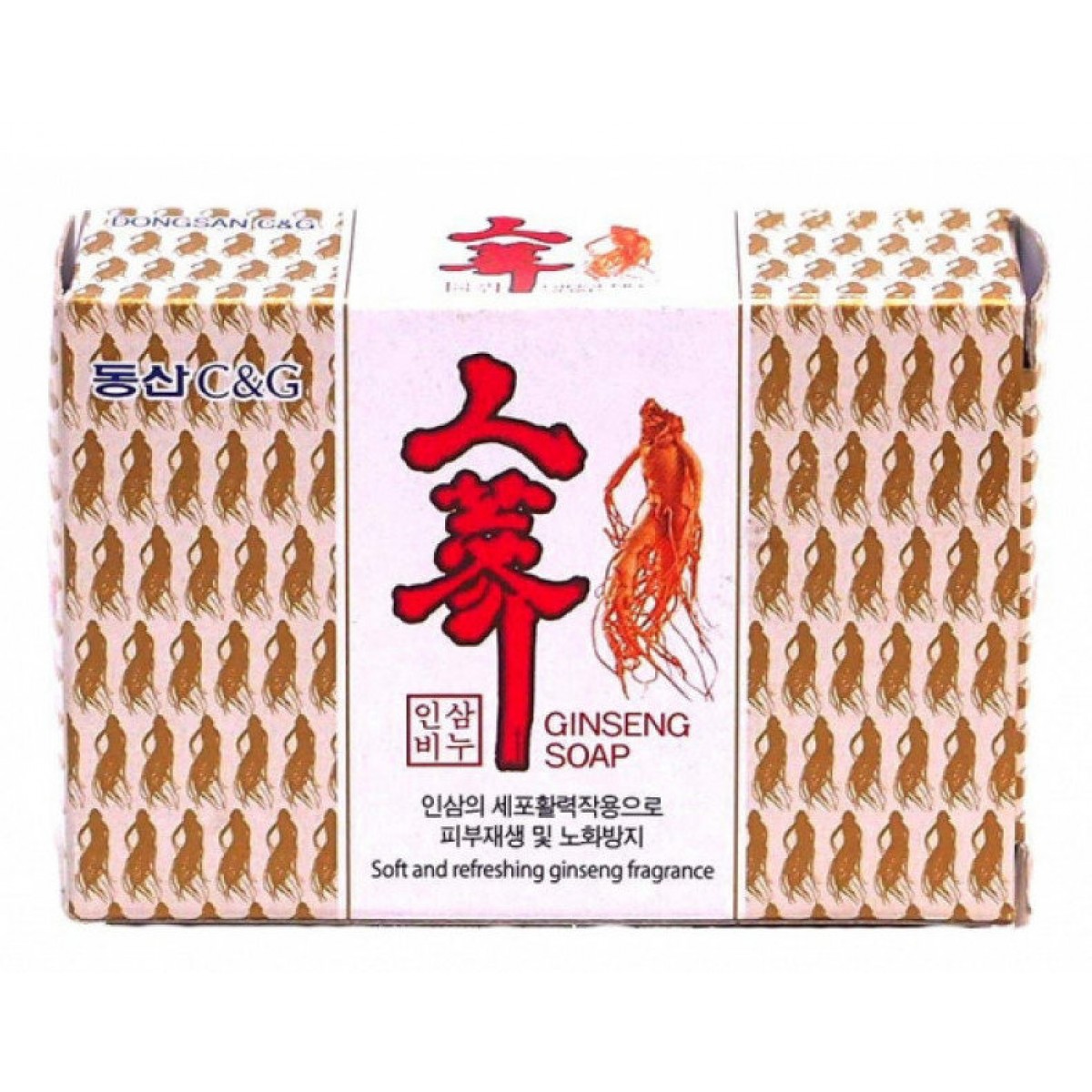Dongshin Korea 2ea Ginsengseifen 100g X 2ea Roter Ginseng Beauty Bar Seife