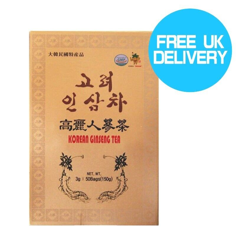Dongwon Authentic Korean Instant Ginseng Root Extract Tea Granule (50 Sachets)