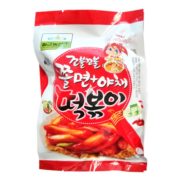 Chil Kab 韩国年糕条 Topokki -含酱料及面 588g