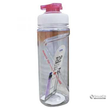 Komax Top Plastic Water Bottle, White Color, 700ml