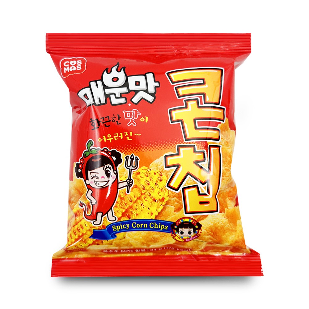 Marca 코스모스 매운맛 콘칩 34g