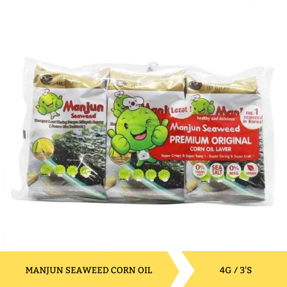Manjun Seaweed Pack Corn Oil Pack 5g/3`s X 32