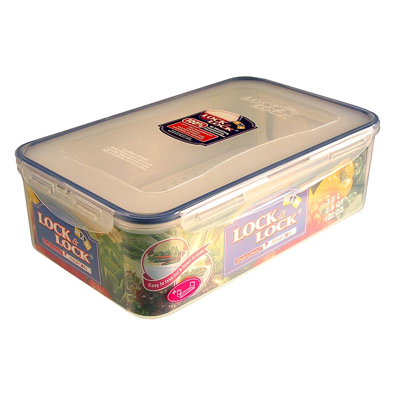 Frischebox Lock & Lock, 3,6 L, Rechteckig 301 X 188 X 94 Mm, Mit Serviereinsatz