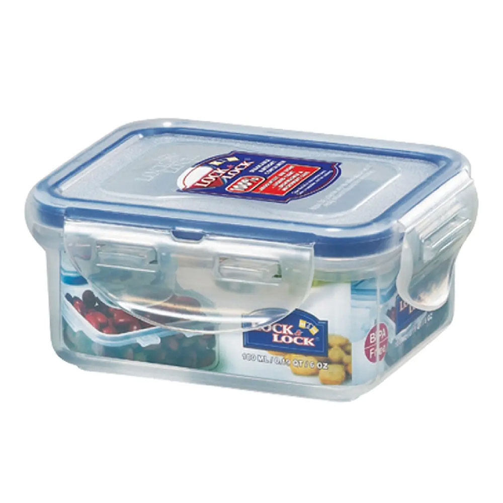 Lock & Lock HPL805 Food Storage Container Rectangular 180ml