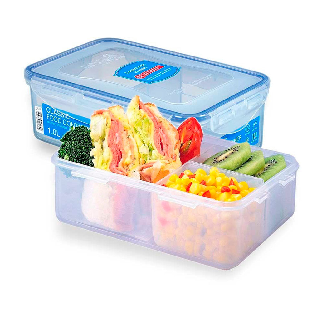 Lock & Lock L&L Rectangular Short Food Container HPL817C