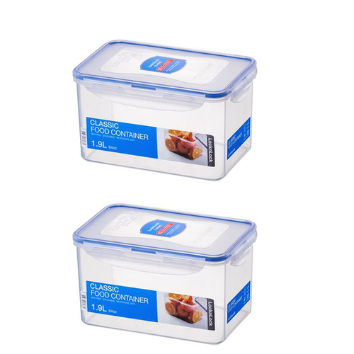 Lock & Lock Classic Rectangular Tall Container 1.9L