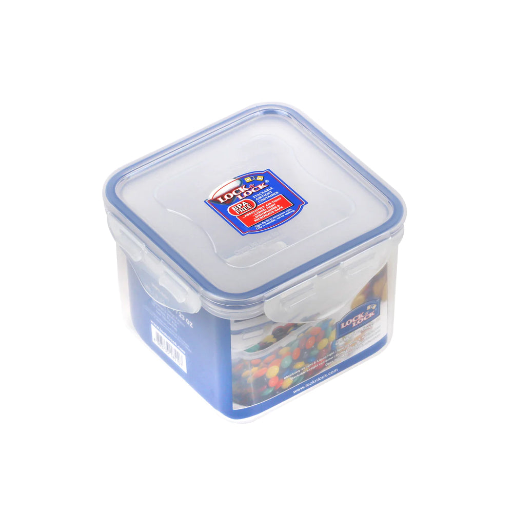 Lock & Lock Square Food Container 680ML