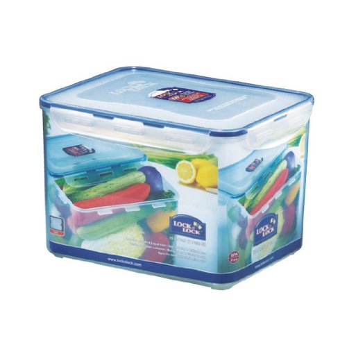 Lock & Lock Rectangular Food Container With Tray, 10 Litres