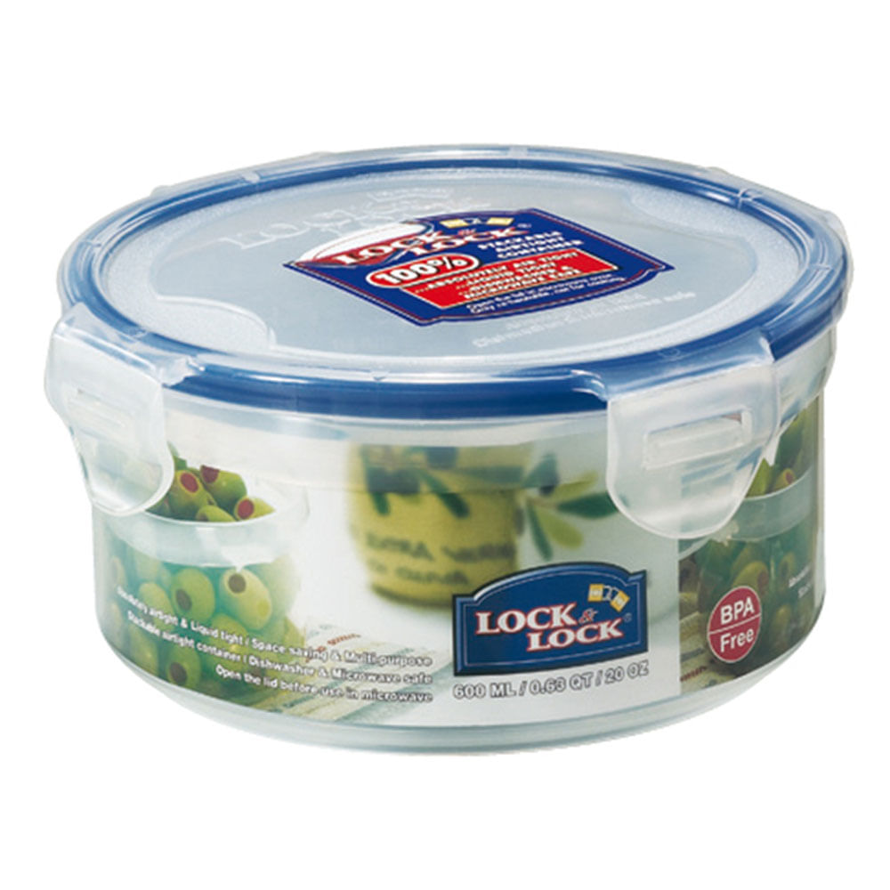 Lock & Lock Food Container Round 600ML