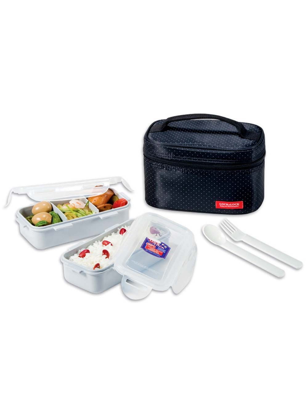 Lock & Lock Lunch Box 5pc-Set-HPL752DB