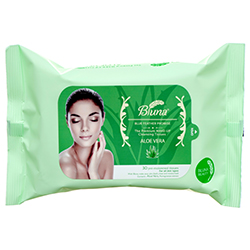 Bluna Facial Cleansing Tissue Aloe Vera