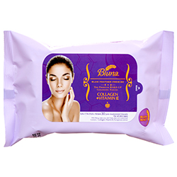 Bluna Facial Cleansing Tissue Collagen+vitamin E