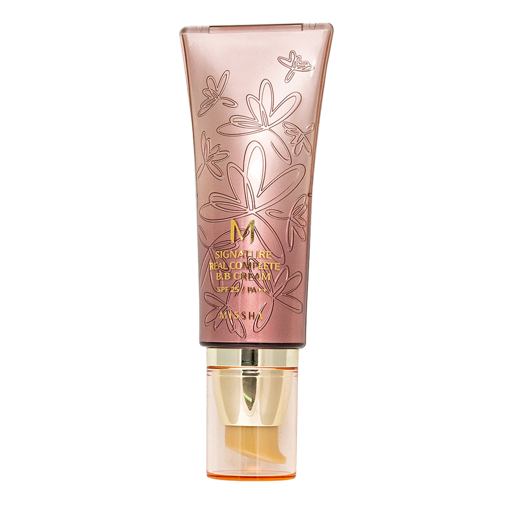 Missha BB Cream M Signature Real Complete, SPF25/PA++, Nuanta 21 Light Pink Beige, 45g