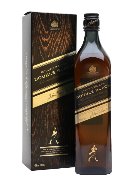 Johnnie Walker Double Black Label Blended Scotch Whisky, 750 mL
