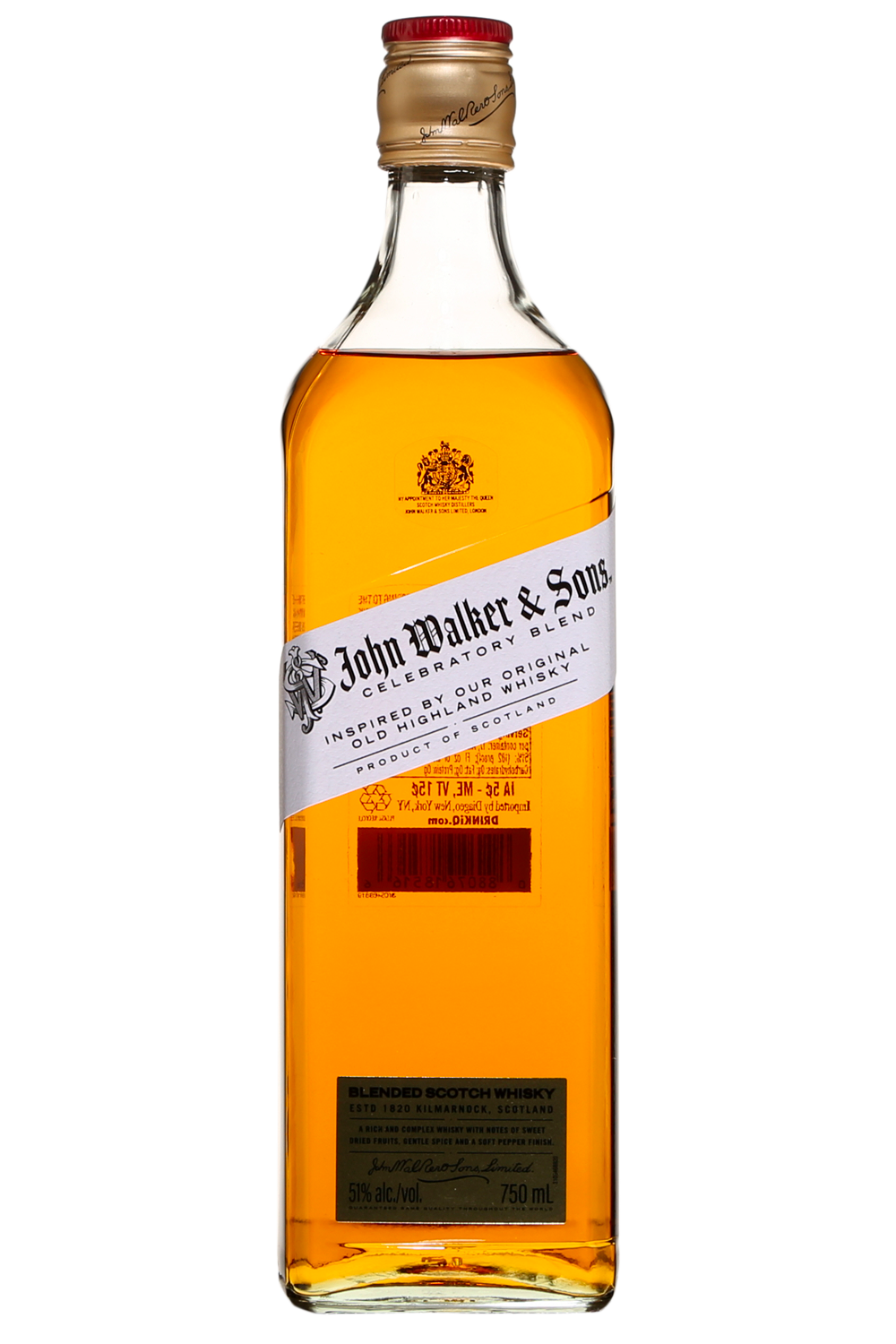 Johnnie Walker John & Sons Celebratory Blend Blended Scotch Whisky, 750 mL