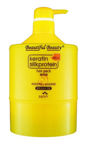 Man With Flowers Keratin Silkprotein Hair Pack 1000ml