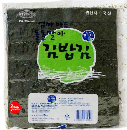 Daechung Korean Roasted Laver 100g