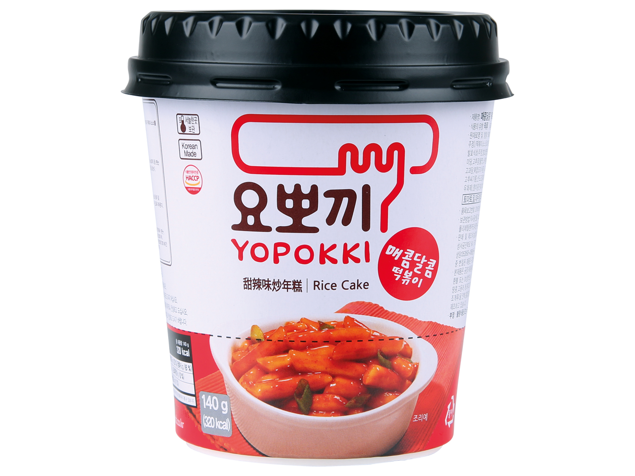 Yopokki Topokki Rice Cake Sweet & Spicy - 120gr