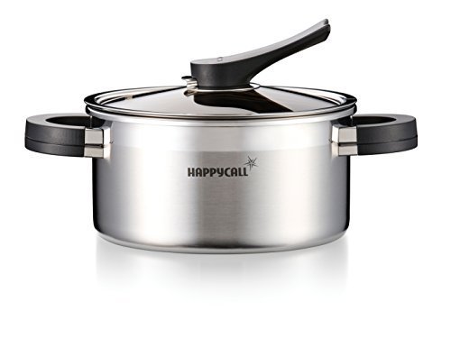 Happycall Stainless Steel Source Pot, 2.6qt