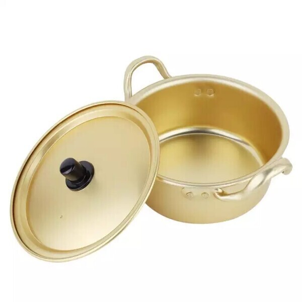 Null หม้อสแตนเลสทอง Silver Sauce Pan 20 Cm