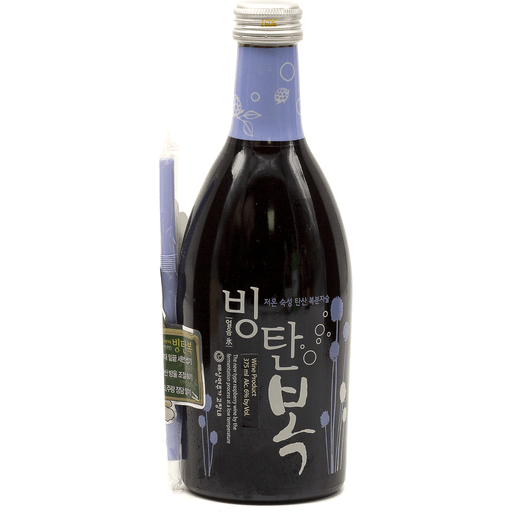 ビンタンボク 370ml 氷呑福 ラズベリースパークリングワイン 韓国果実酒 韓国酒