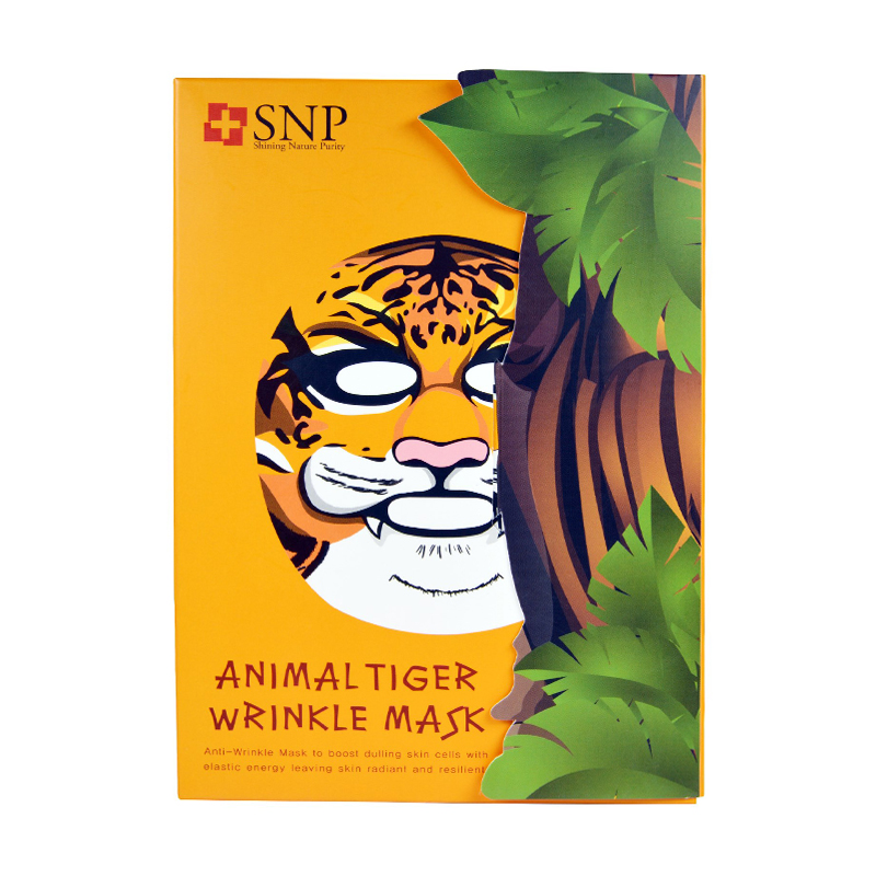 SNP药妆动物面膜贴系列 抗皱紧致 老虎动物面膜 750mg (1 Piece)