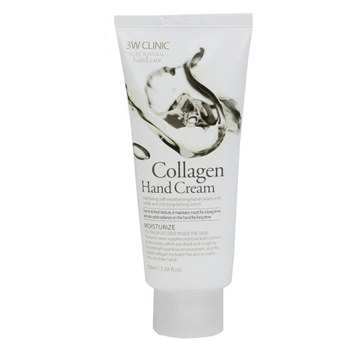 3W Clinic Hand Cream - Collagen 100ml/3.38oz
