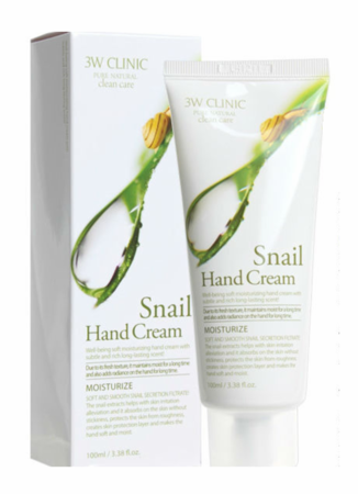 3W Clinic Hand Cream - Snail 100ml/3.38oz