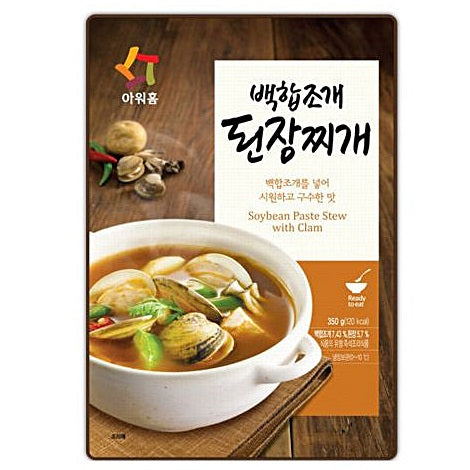 Ourhome 아워홈 / 백합조개 된장찌개 350G Clam Soyebean Stew