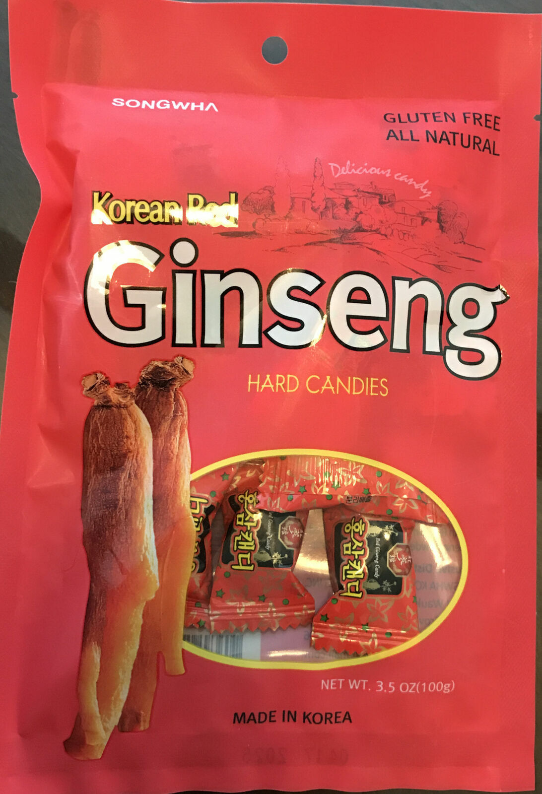 Songwhq Korean Red Ginseng Hard Candies